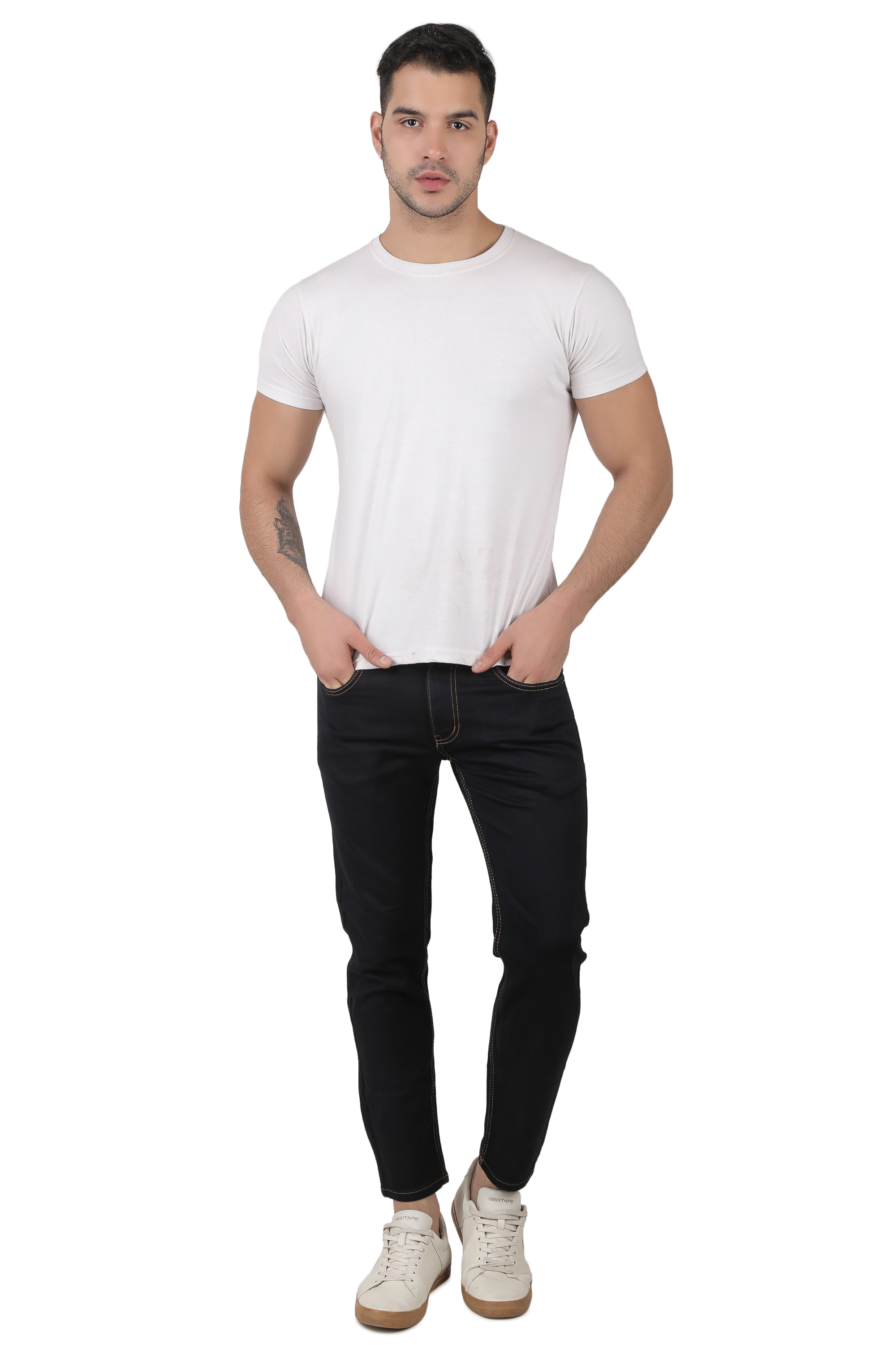 RAW WASH Denim Jeans Slim Fit - Sandiago